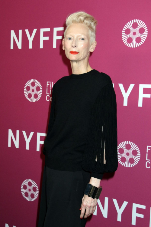 Tilda Swinton at The Room Next Door Premiere in New York, October 2024 1