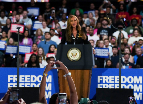 Tina Knowles at Campaign Rally in Houston, October 2024 2