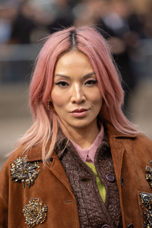 Tina Leung at Miu Miu Fashion Show at Paris Fashion Week, October 2024 1