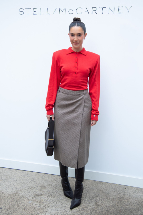 Tinx at Stella McCartney Womenswear Spring-Summer 2025 Show, September 2024 1