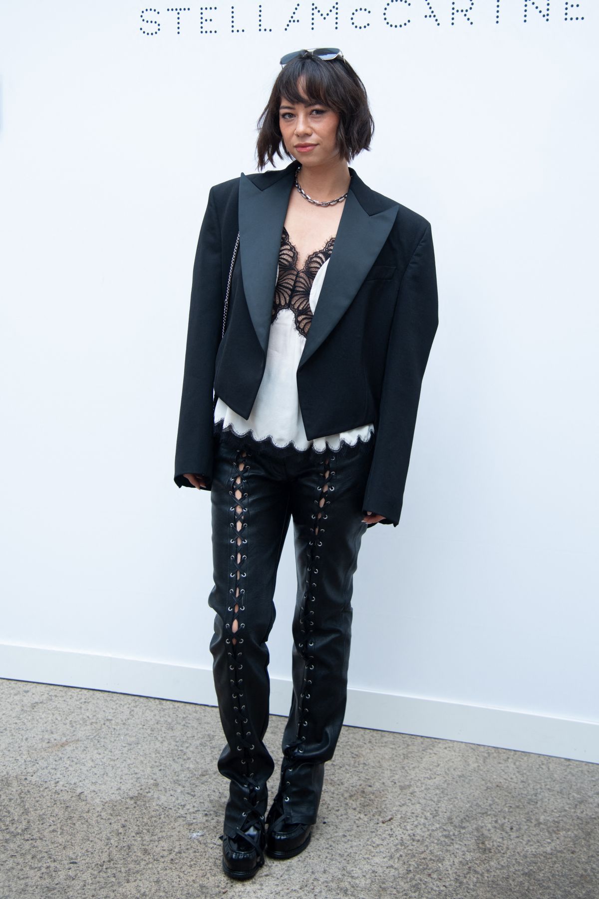 Tori Tsui at Stella McCartney Womenswear Spring-Summer 2025 Show, September 2024