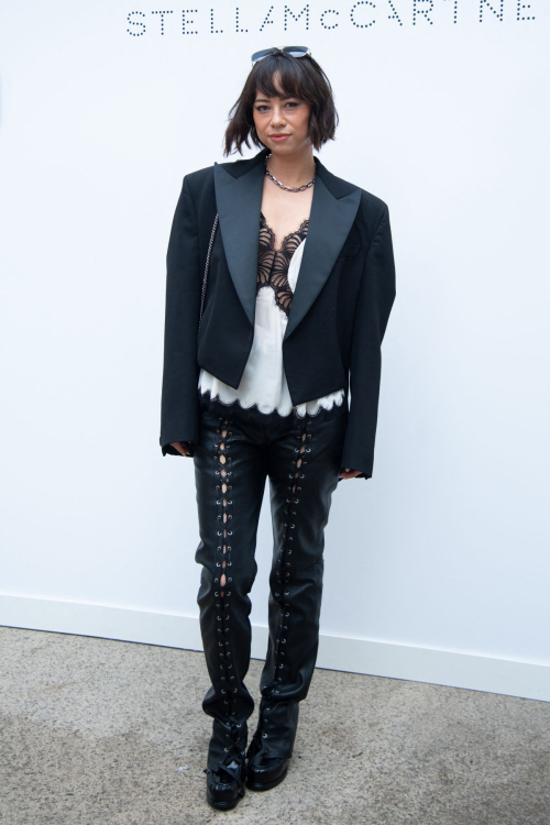 Tori Tsui at Stella McCartney Womenswear Spring-Summer 2025 Show, September 2024 2