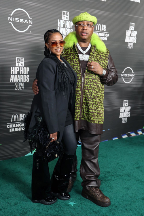 Tracey Stevens at 2024 BET Hip Hop Awards in Las Vegas, October 2024