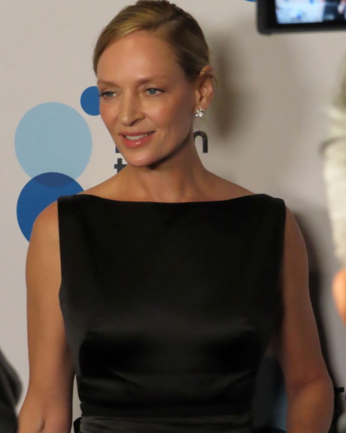 Uma Thurman at Room to Grow Gala New York, October 2024 1