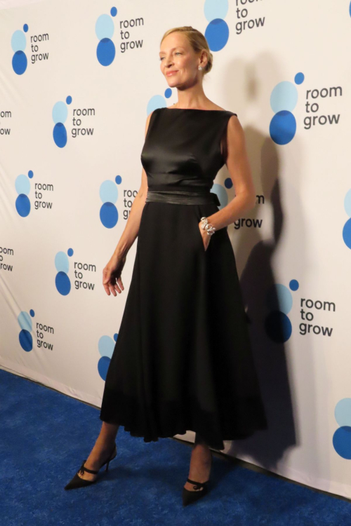 Uma Thurman at Room to Grow Gala New York, October 2024 3