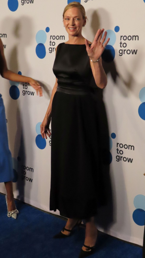 Uma Thurman at Room to Grow Gala New York, October 2024 6