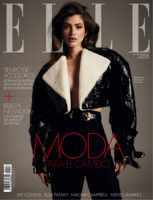 Valentina Sampaio for Elle Spain, October 2024