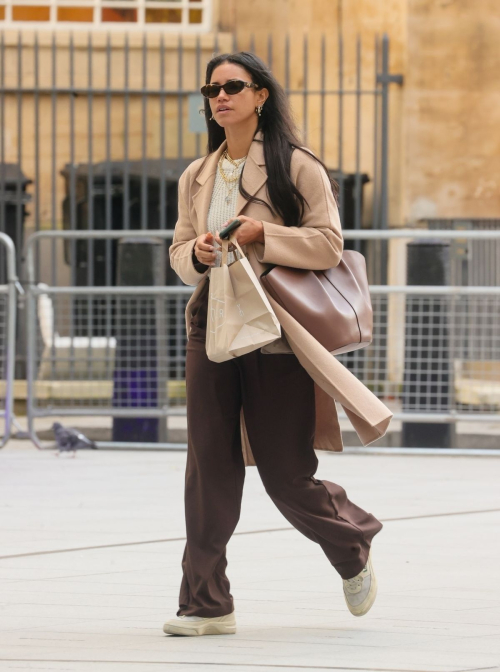 Vick Hope at BBC Radio 1 Studio in London, October 2024 6