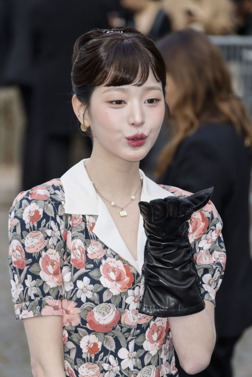 Wonyoung at Miu Miu SS25 Paris Fashion Week, October 2024 3