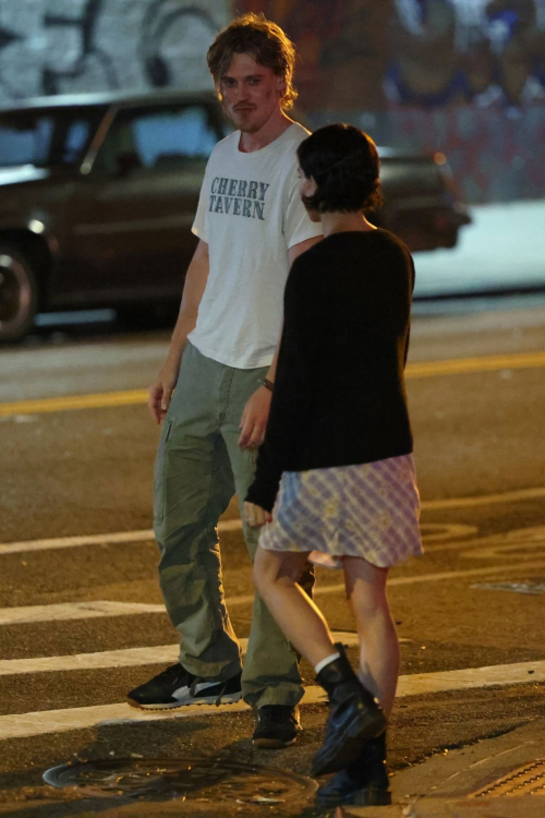 Zoe Kravitz and Austin Butler Film Night Scene in New York, October 2024 2