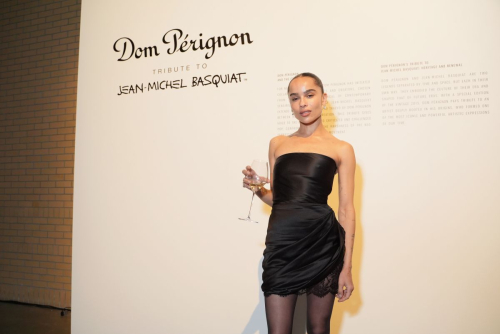 Zoe Kravitz at Dom Perignon Jean-Michel Basquiat Tribute, October 2024 1