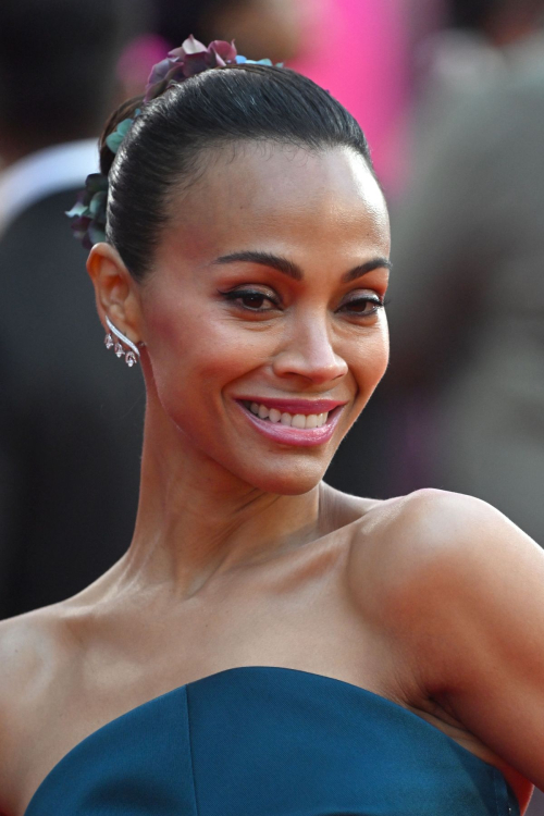 Zoe Saldana at Emilia Perez Premiere at BFI London Film Festival, October 2024 6