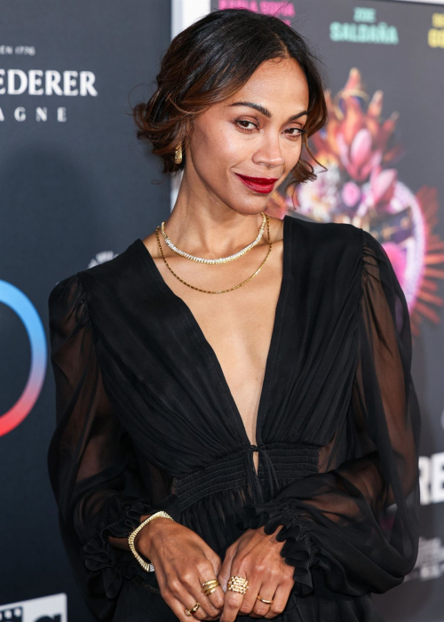 Zoe Saldana at French American Film Festival in Los Angeles, October 2024 4