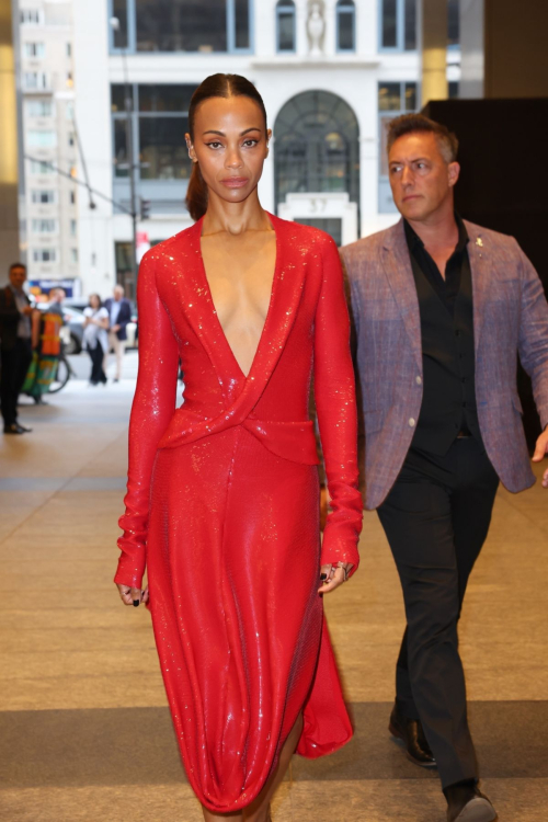 Zoe Saldana at Nobu for Emilia Perez Premiere Party in New York, September 2024 3