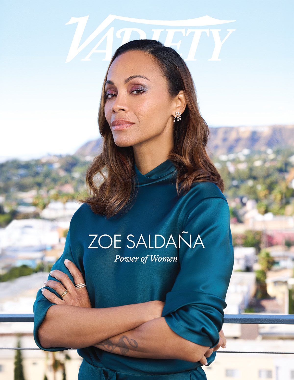 Zoe Saldana for Variety Magazine Power of Women Issue, October 2024