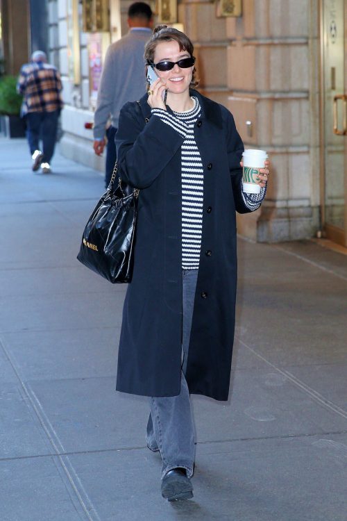 Zoey Deutch Arrives at Our Town Broadway Play NY, October 2024 2