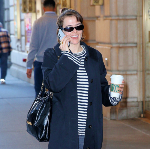 Zoey Deutch Arrives at Our Town Broadway Play NY, October 2024 4