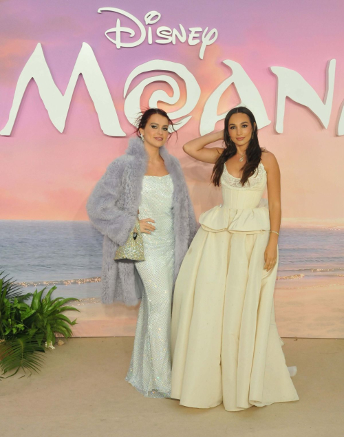 Abigail Barlow and Emily Bear at Moana 2 UK Premiere in London, November 2024 1