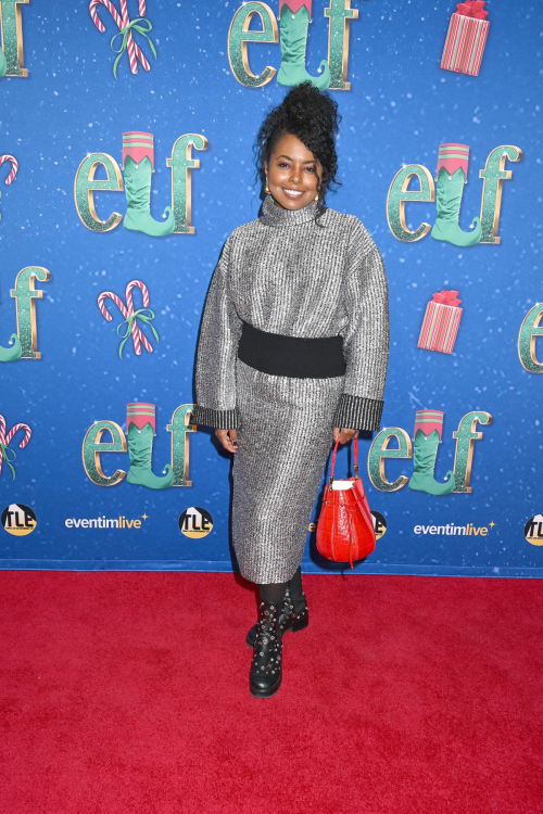 Adrienne Warren at Elf Broadway Revival Night, November 2024 1