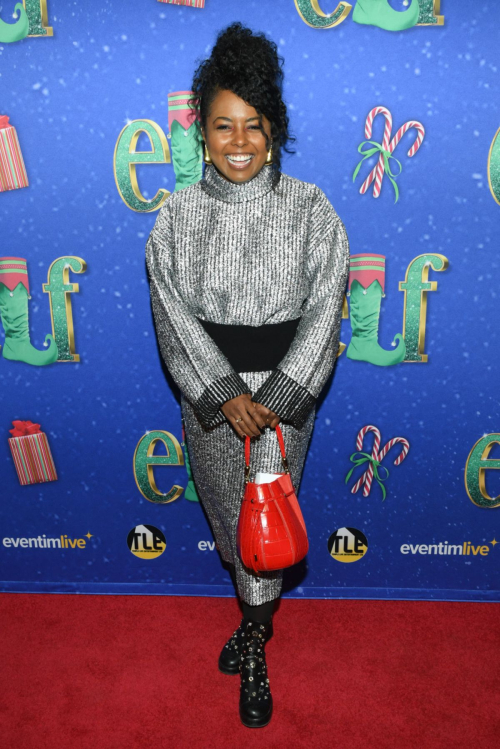 Adrienne Warren at Elf Broadway Revival Night, November 2024 3