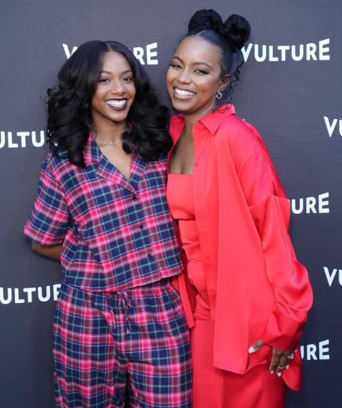 Alyah Chanelle Scott and Renika Williams at Vulture Festival, November 2024 2