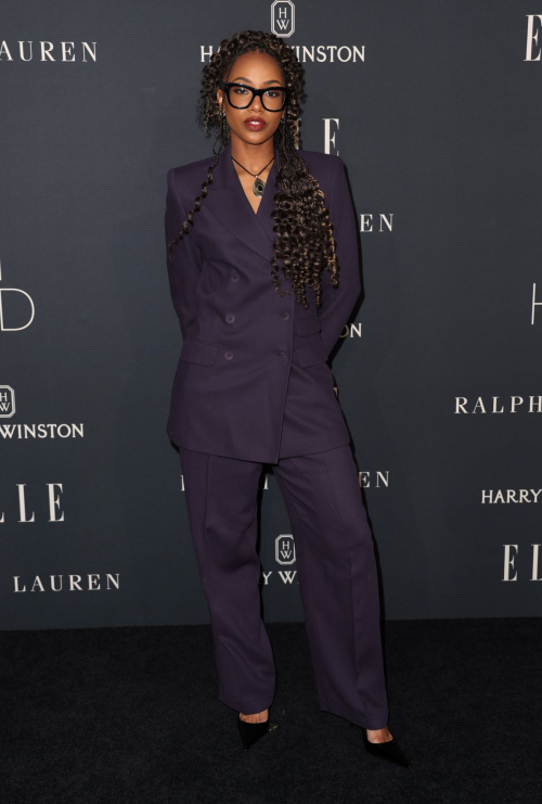 Alyah Chanelle Scott at Elle Women in Hollywood Gala in Beverly Hills, November 2024 3