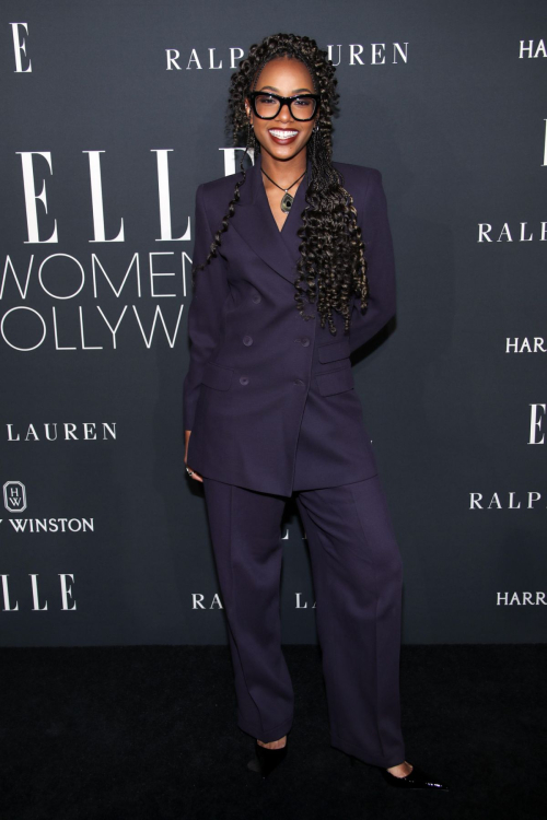 Alyah Chanelle Scott at Elle Women in Hollywood Gala in Beverly Hills, November 2024 5