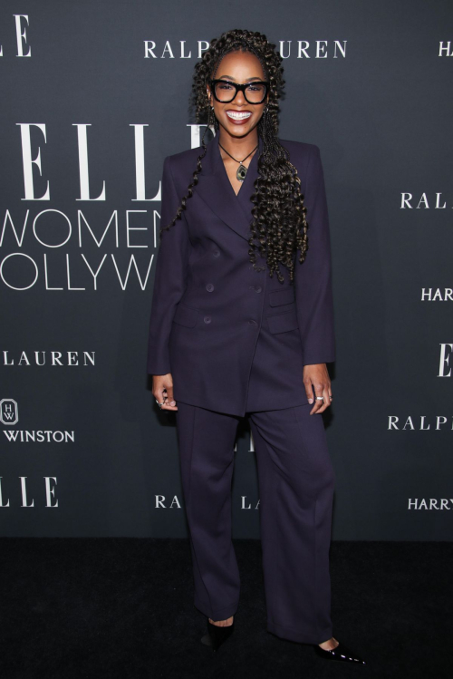 Alyah Chanelle Scott at Elle Women in Hollywood Gala in Beverly Hills, November 2024 6