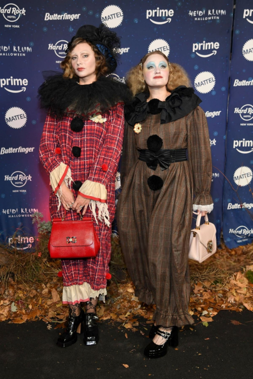 Alyson and AJ Michalka at Heidi Klum’s Halloween Party, October 2024