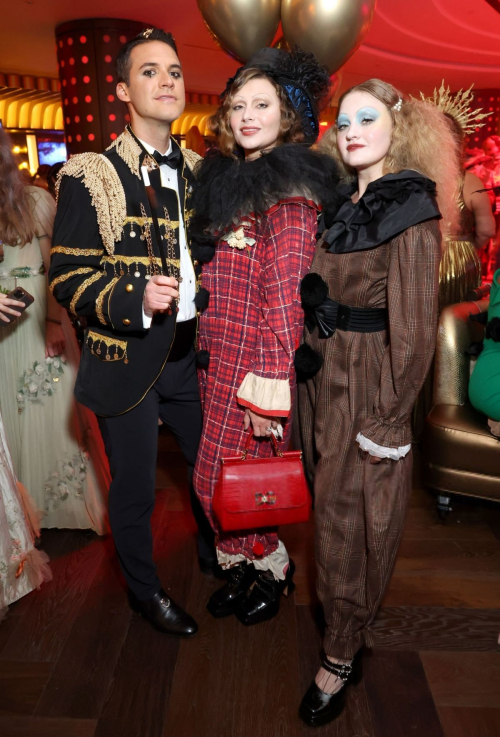 Alyson and AJ Michalka at Heidi Klum’s Halloween Party, October 2024 2