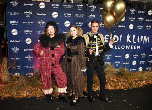 Alyson and AJ Michalka at Heidi Klum’s Halloween Party, October 2024 3