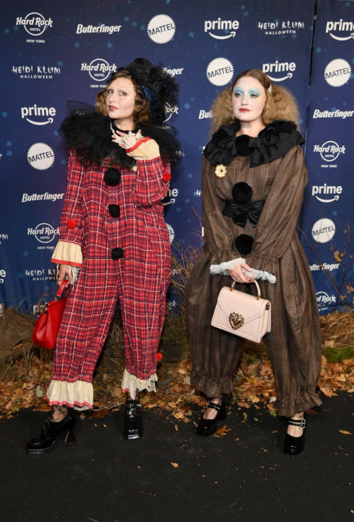 Alyson and AJ Michalka at Heidi Klum’s Halloween Party, October 2024 5