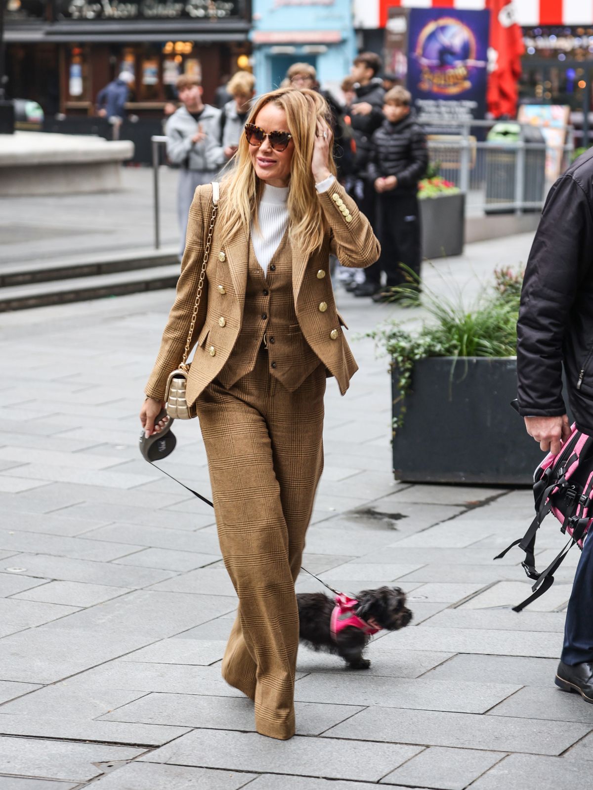 Amanda Holden Arrives at Global Radio Studios London, Nov 2024