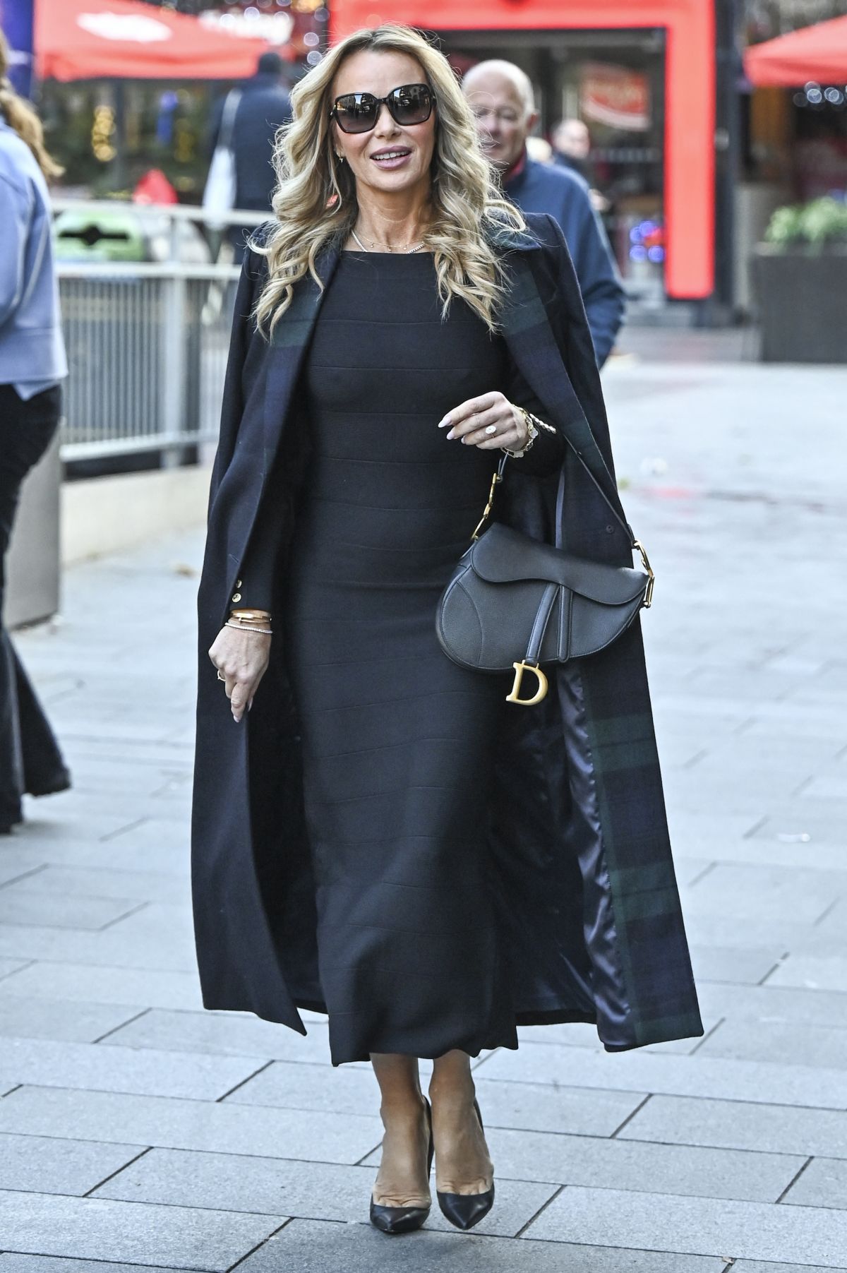 Amanda Holden Leaves Heart Radio Breakfast Show in London, November 2024