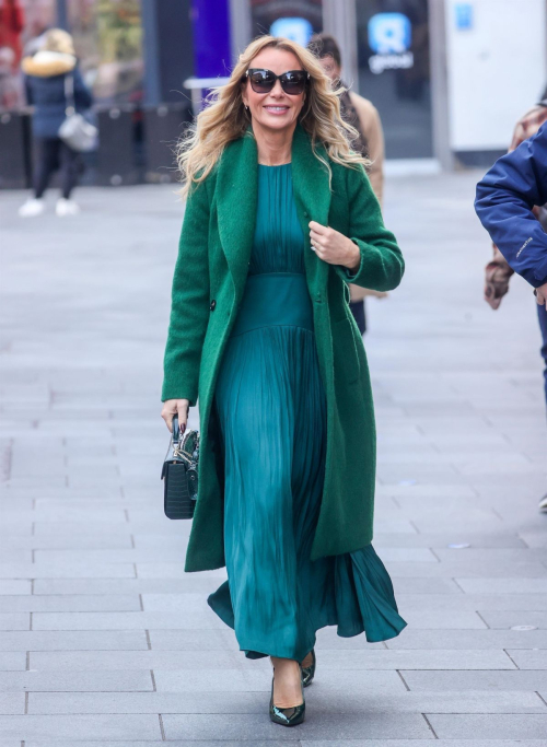 Amanda Holden Leaves Heart Radio, London, November 2024