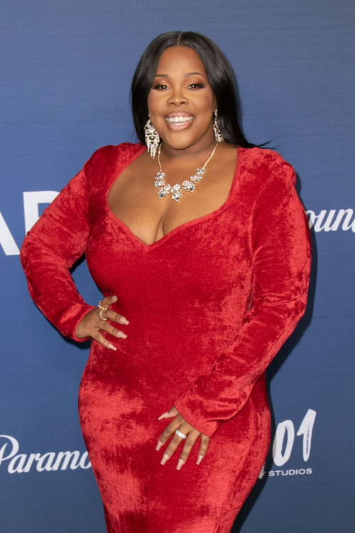 Amber Riley at amfAR Las Vegas Gala at Wynn Resort, November 2024 2