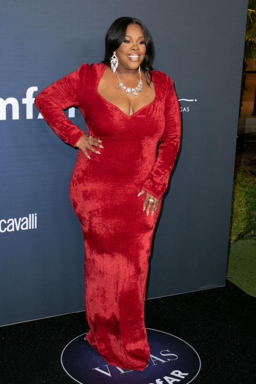 Amber Riley at amfAR Las Vegas Gala at Wynn Resort, November 2024 4