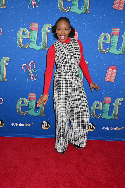 Amber Ruffin at Elf Broadway Revival Night, November 2024 1