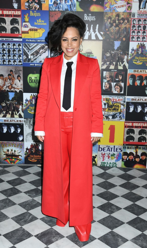 Amirah Vann at Alice + Olivia Beatles Collaboration in New York, November 2024 1