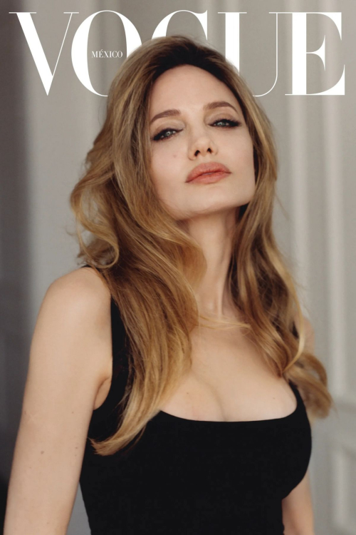 Angelina Jolie for Vogue Magazine Mexico December 2024