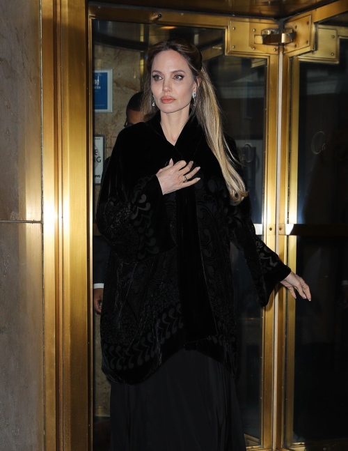 Angelina Jolie Out for Dinner in New York City, November 2024 1