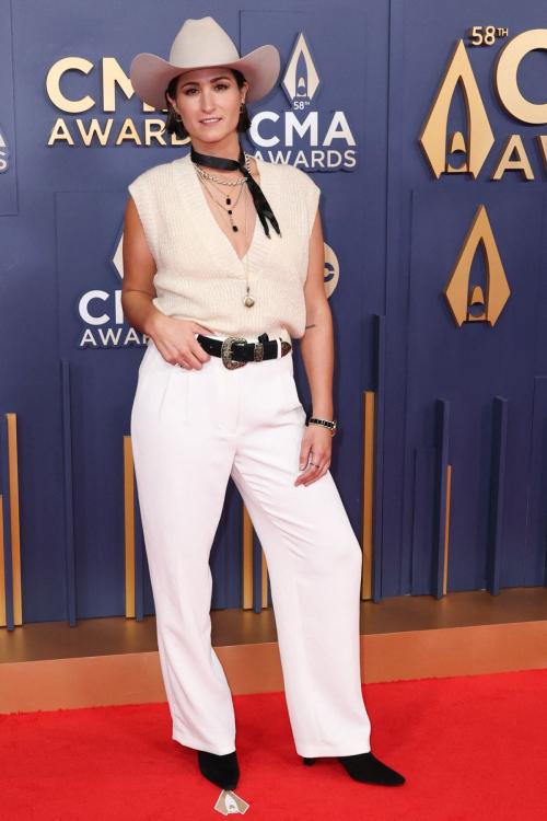 Angie K at 58th Annual CMA Awards in Nashville, November 2024 3