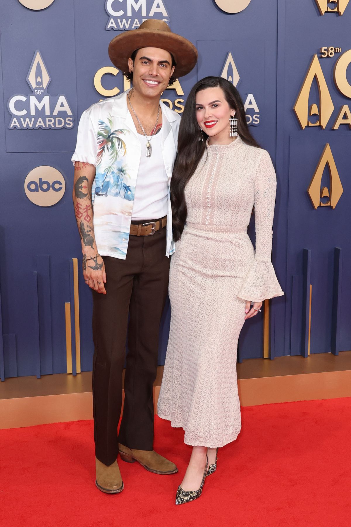 Anna Moon at CMA Awards in Nashville, November 2024