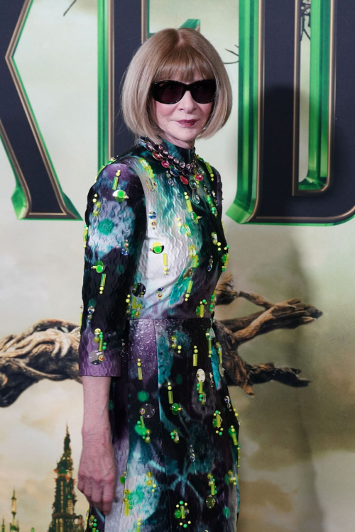 Anna Wintour at Wicked: Part One Special Screening in New York, November 2024 3