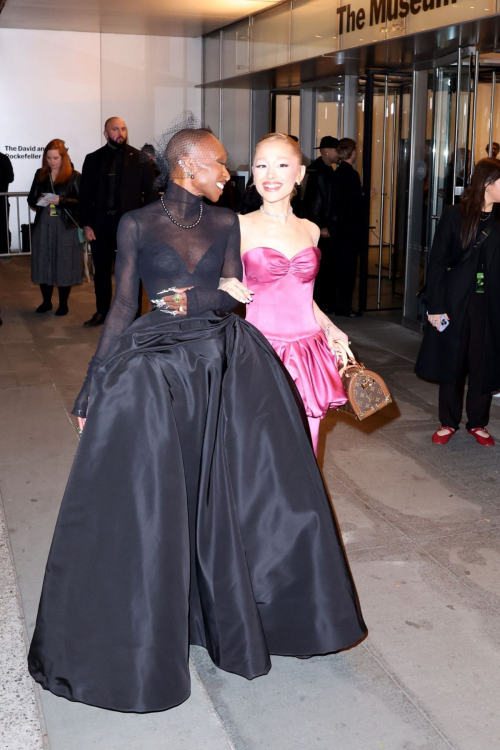 Ariana Grande and Cynthia Erivo Arrive at Wicked Premiere, November 2024 2