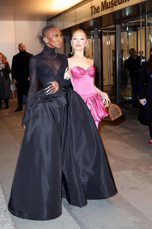 Ariana Grande and Cynthia Erivo Arrive at Wicked Premiere, November 2024 4