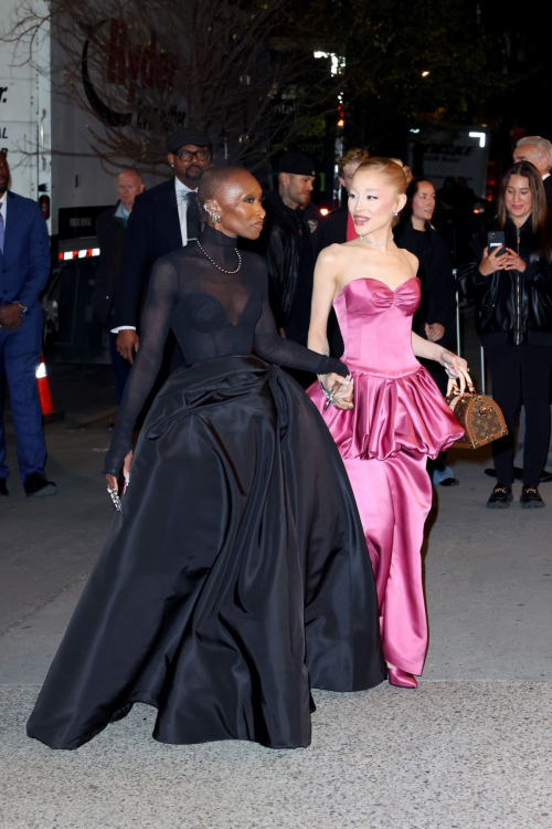 Ariana Grande and Cynthia Erivo Arrive at Wicked Premiere, November 2024 6