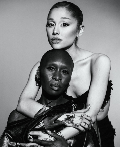 Ariana Grande and Cynthia Erivo in The New York Times, November 2024 3