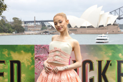 Ariana Grande at Wicked Premiere Photocall, November 2024 4