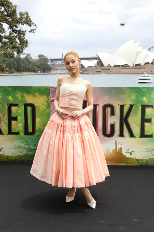 Ariana Grande at Wicked Premiere Photocall, November 2024 5